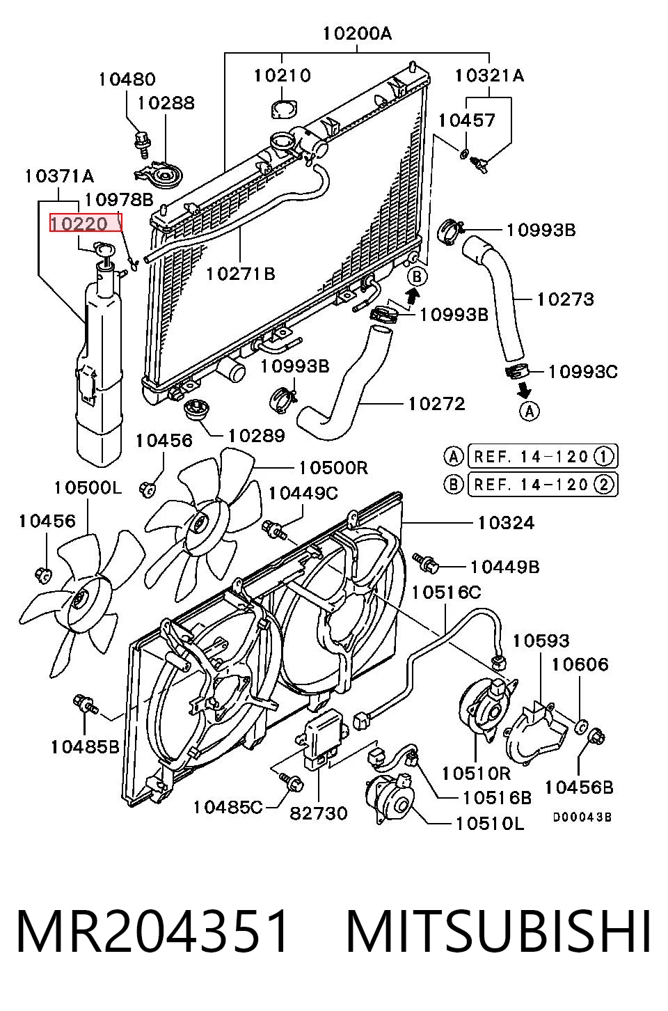 MR204351 Mitsubishi