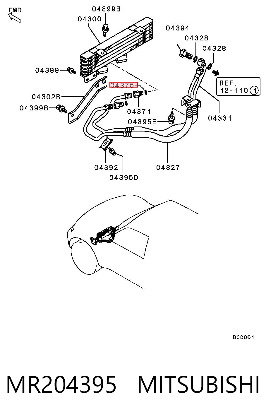 MR204395 Mitsubishi
