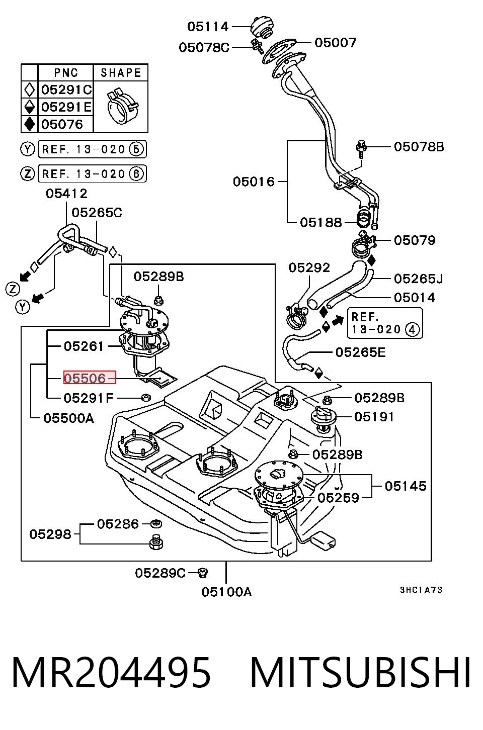 MR204495 Mitsubishi