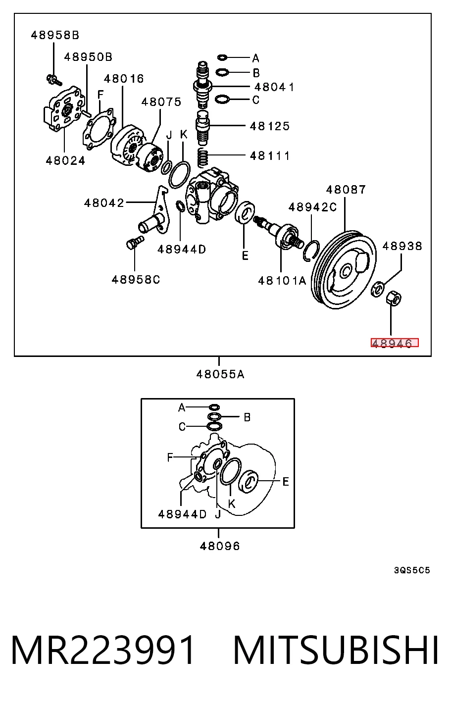 MR223991 Mitsubishi