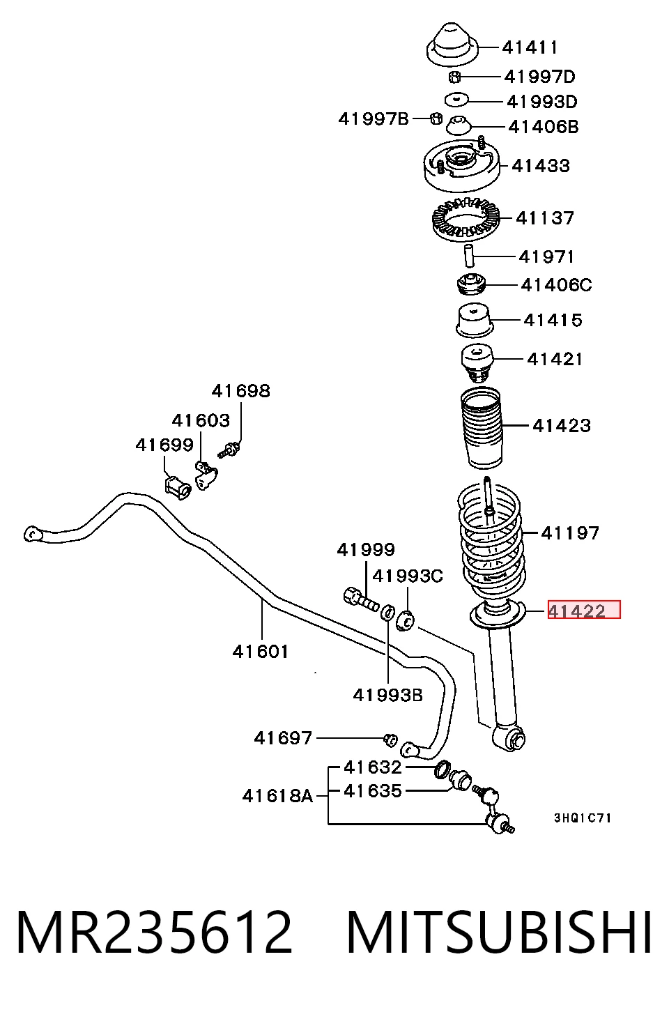 MR235612 Mitsubishi