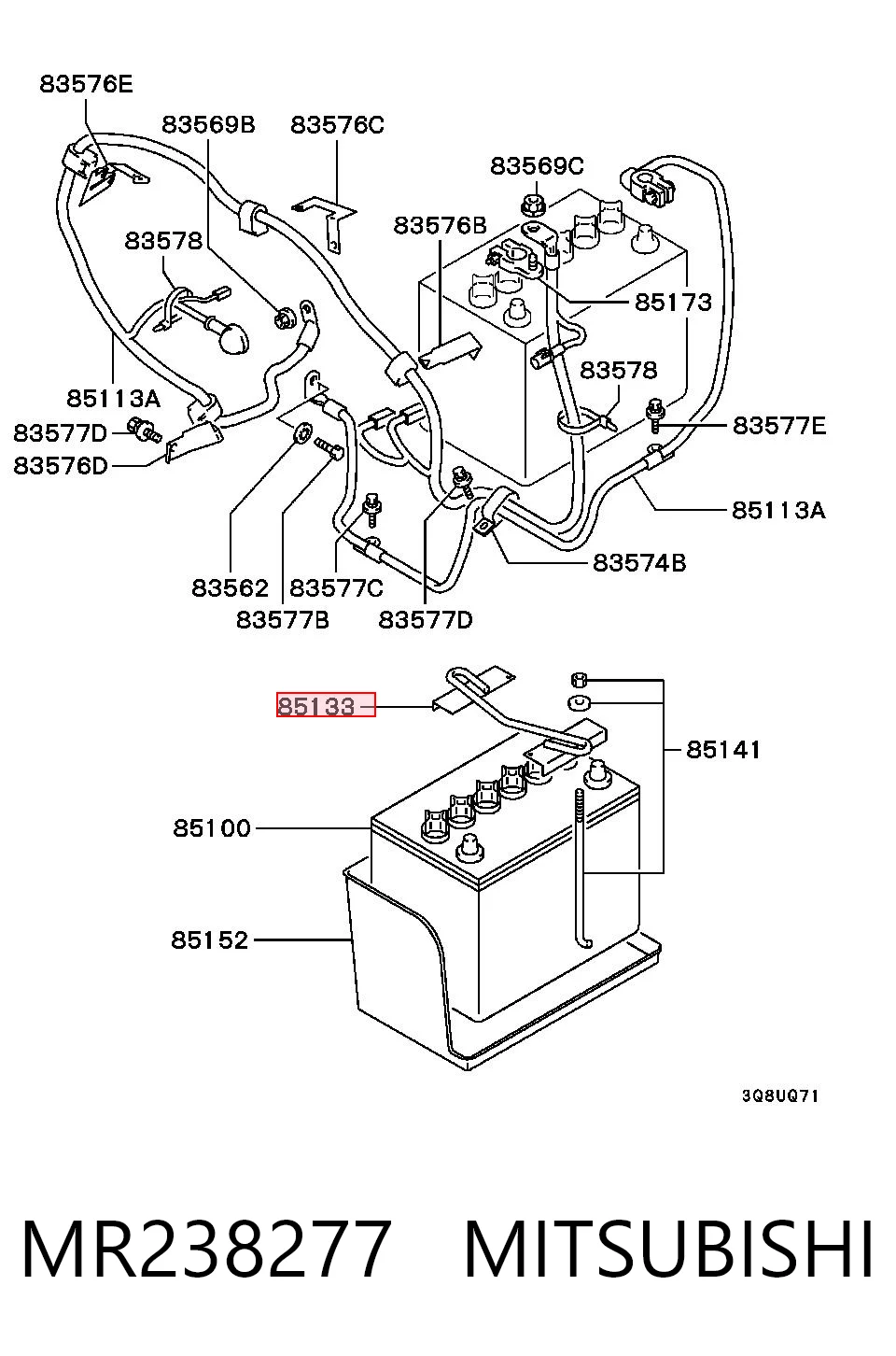 MR238277 Mitsubishi