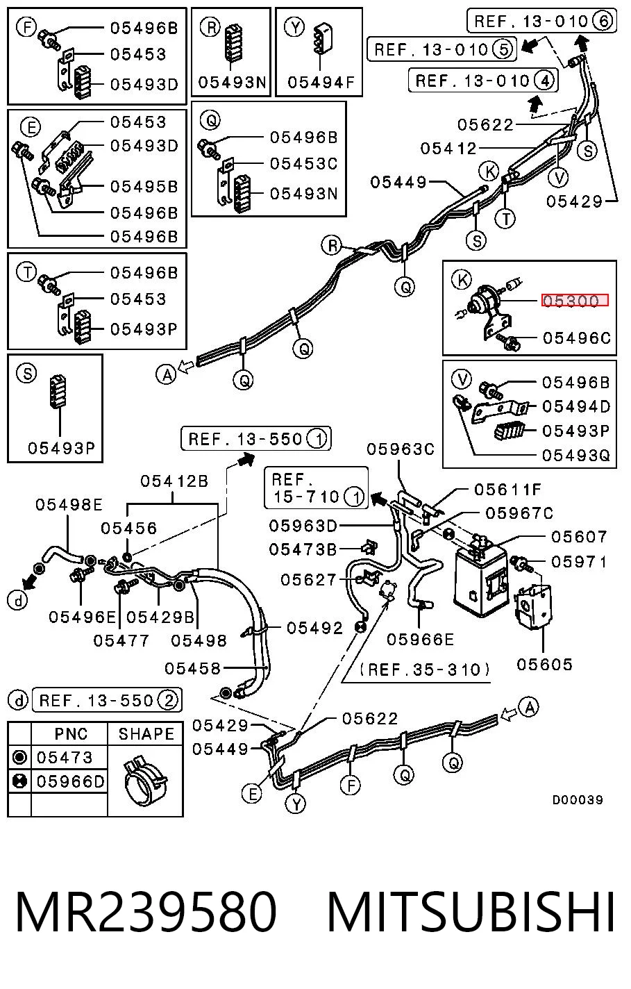 MR239580 Mitsubishi