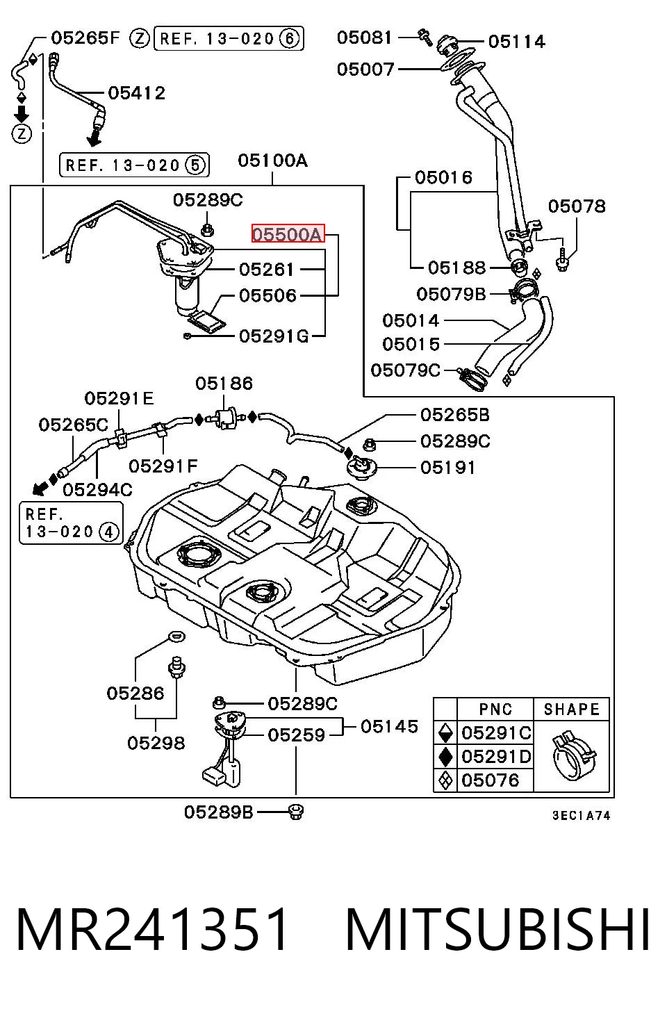 MR241351 Mitsubishi