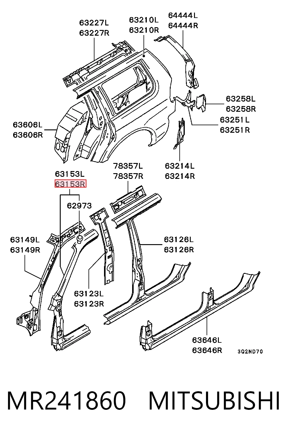 MR241860 Mitsubishi