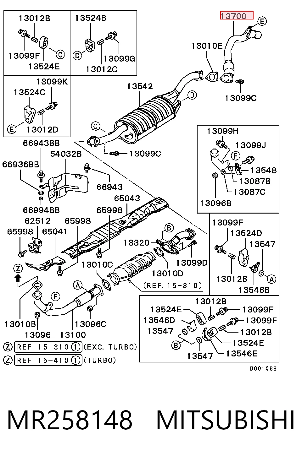 Comprar Silenciador trasero Mitsubishi Pajero SPORT I K90