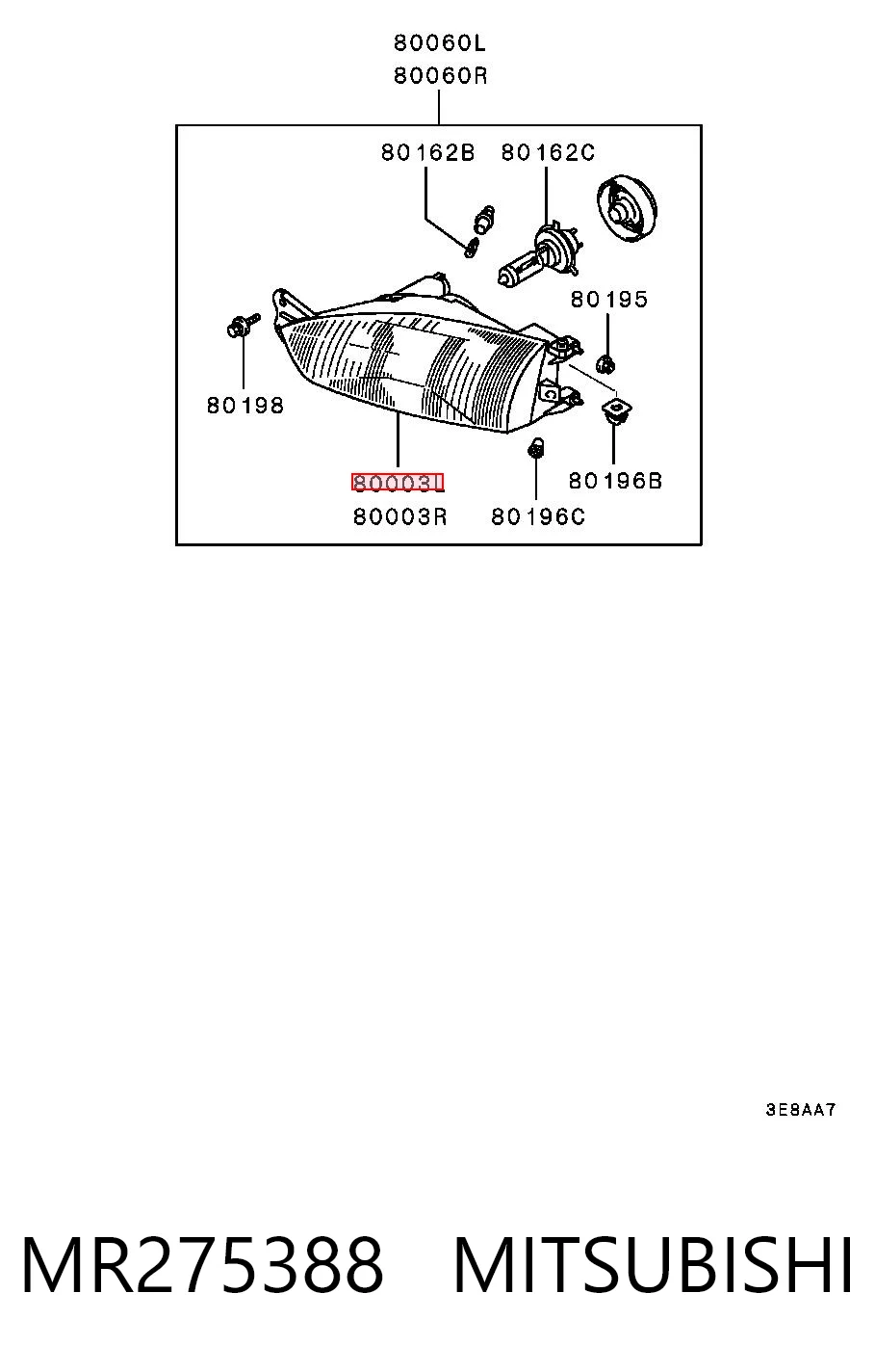 MR275388 Mitsubishi