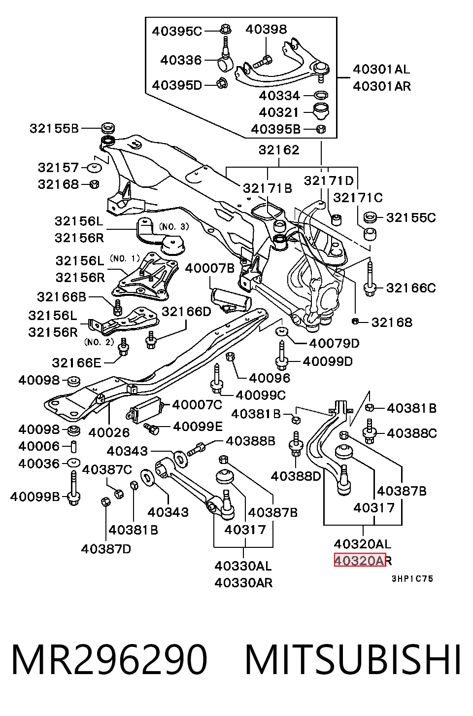 MR296290 Mitsubishi
