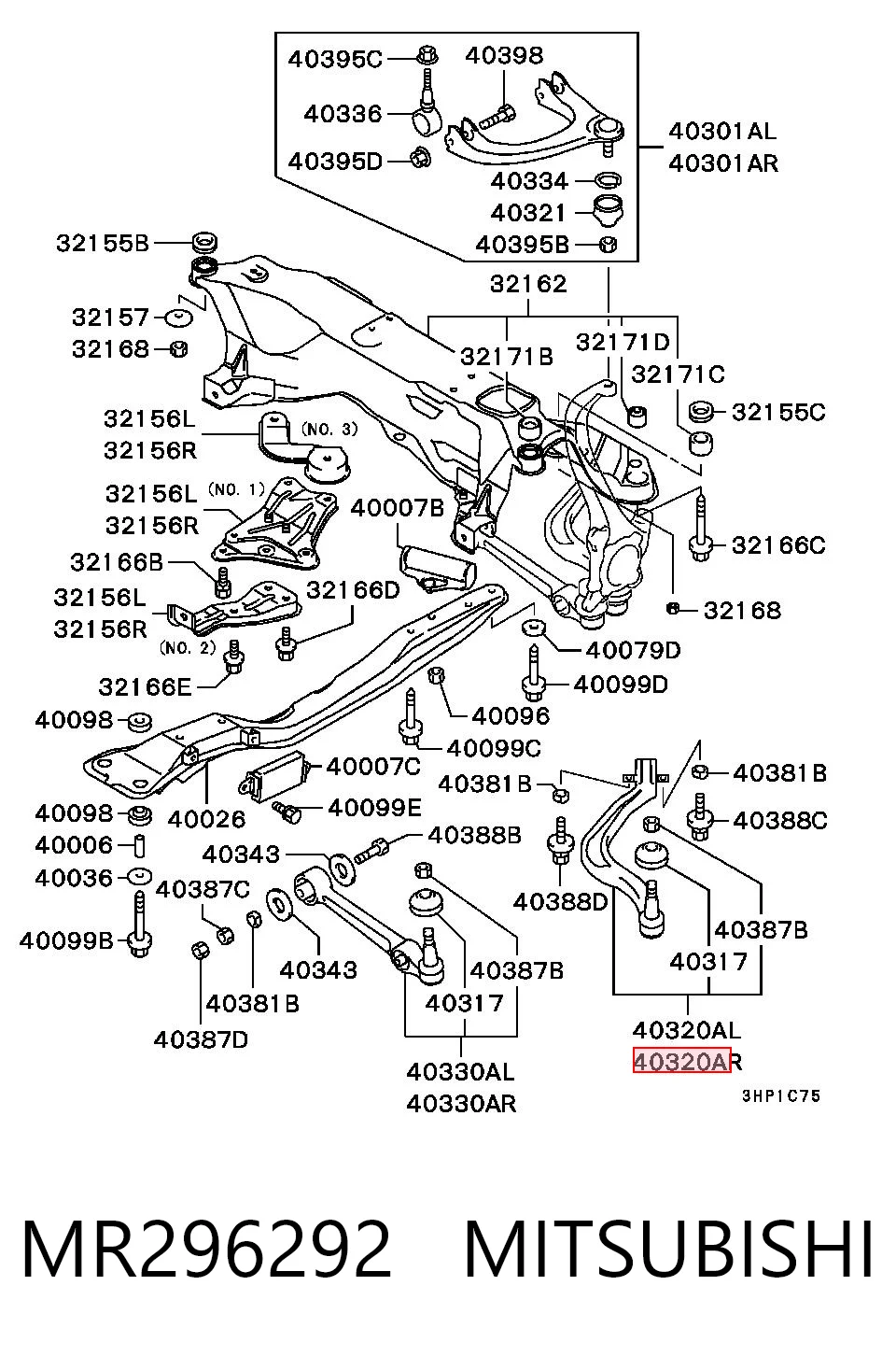 MR296292 Mitsubishi
