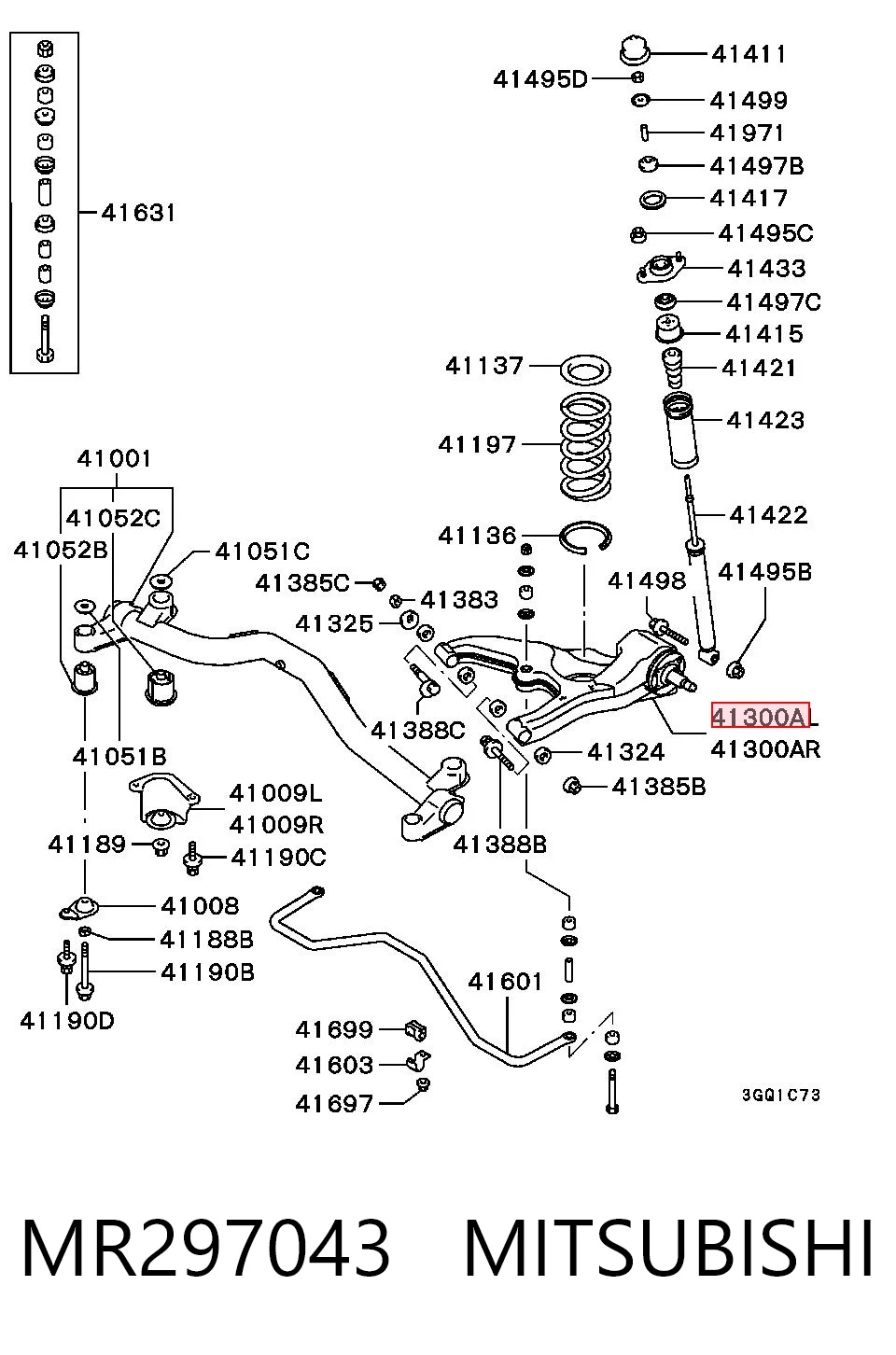 MR297043 Mitsubishi