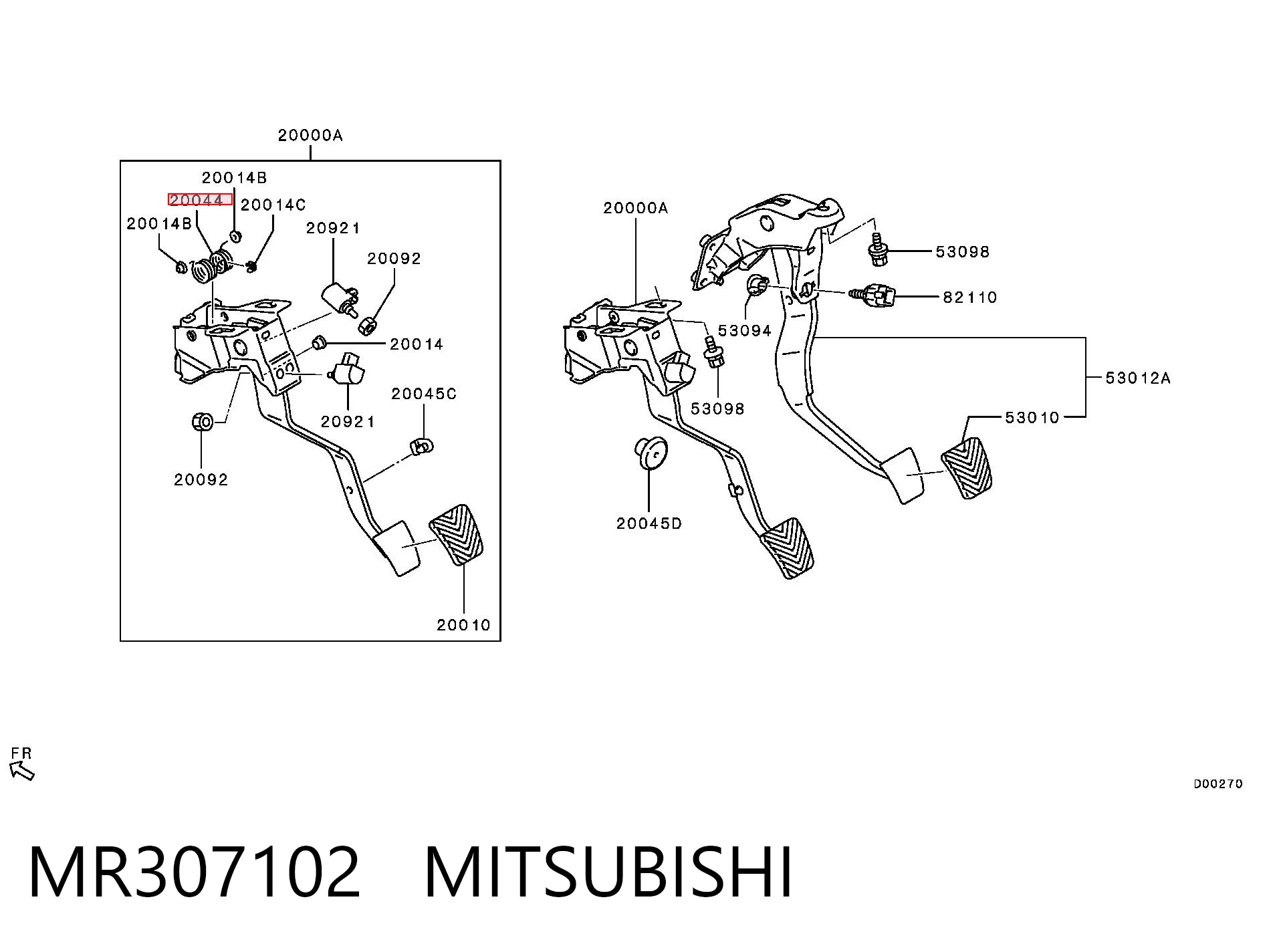 MR307102 MITSUBISHI