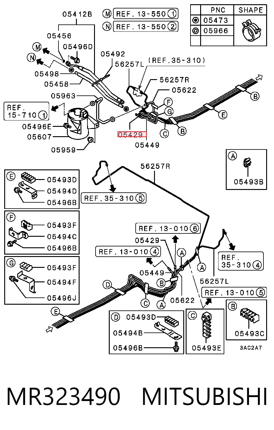 MR323490 Mitsubishi