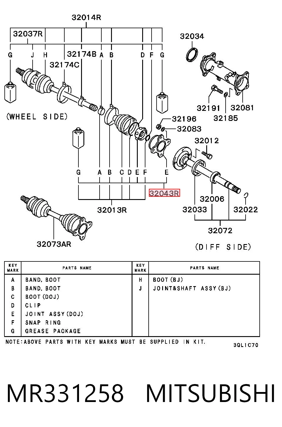 MR331258 Mitsubishi