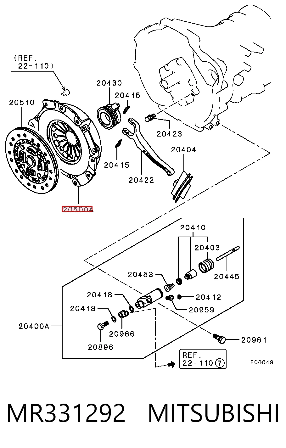 MR331292 Mitsubishi