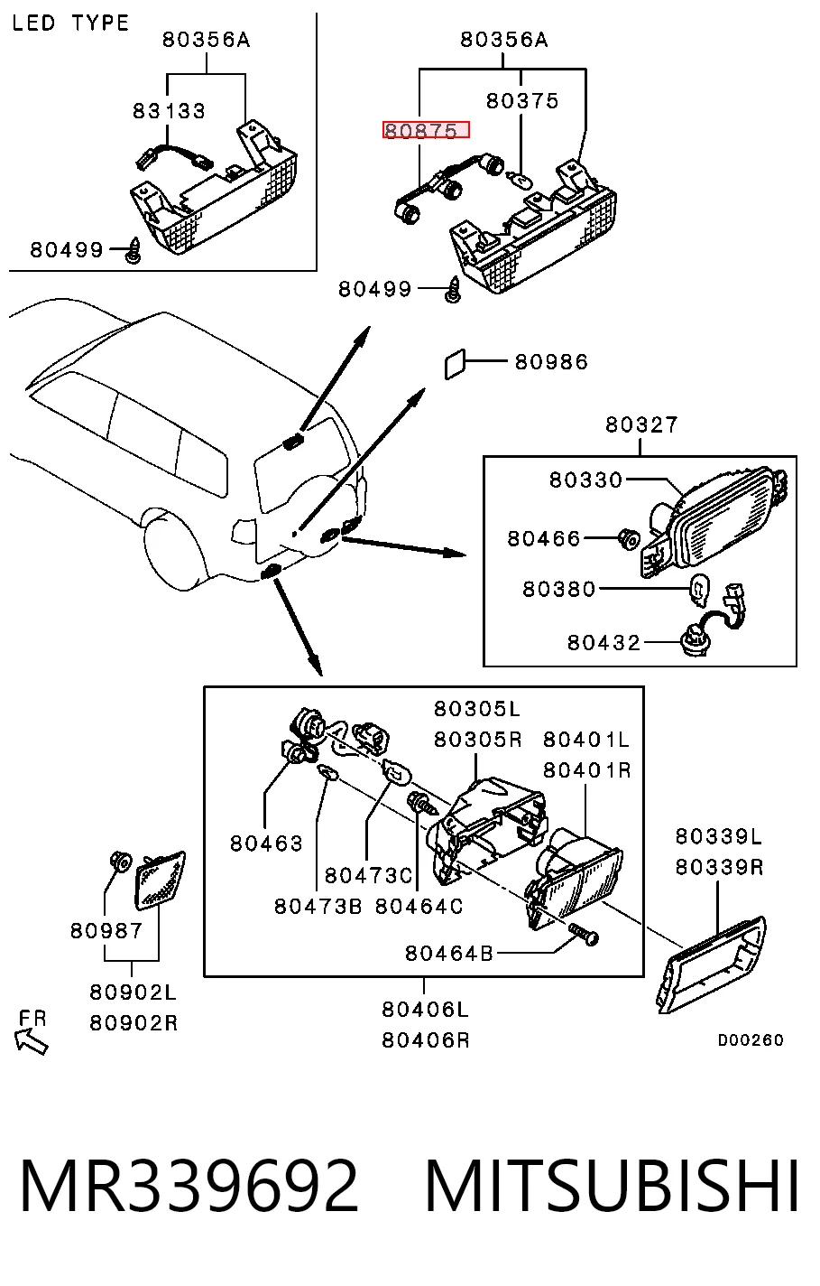 MR339692 Mitsubishi