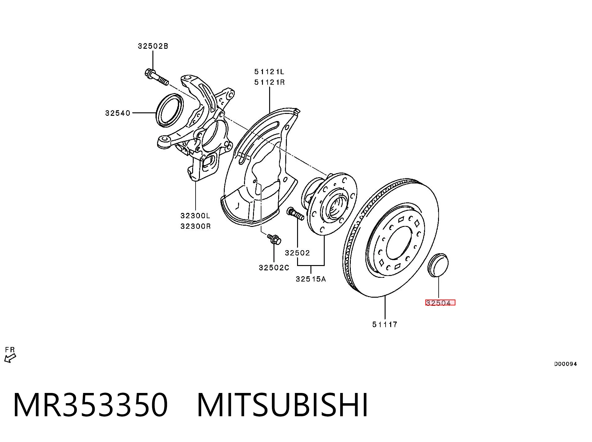 MR353350 Mitsubishi