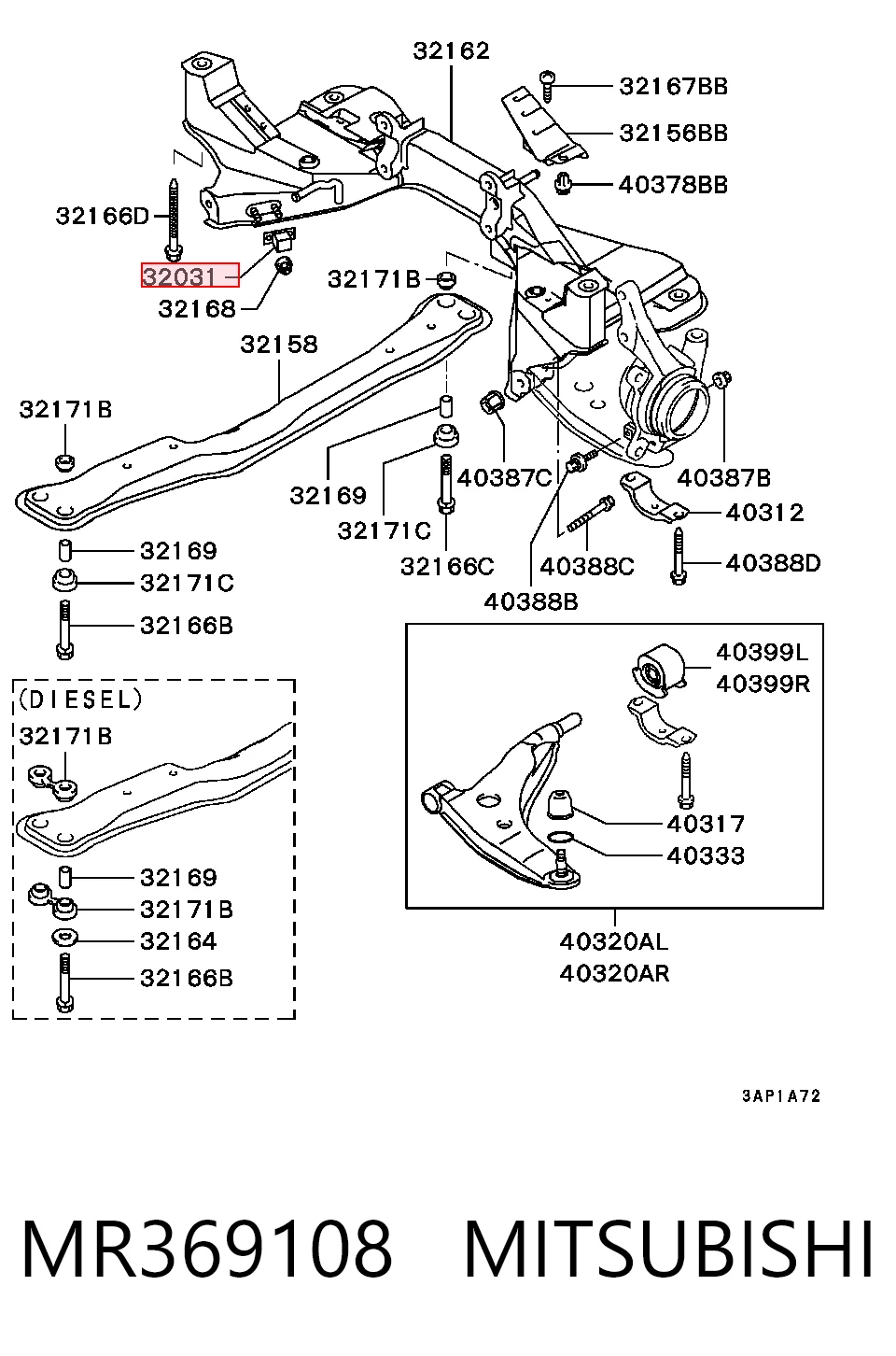 MR369108 Mitsubishi