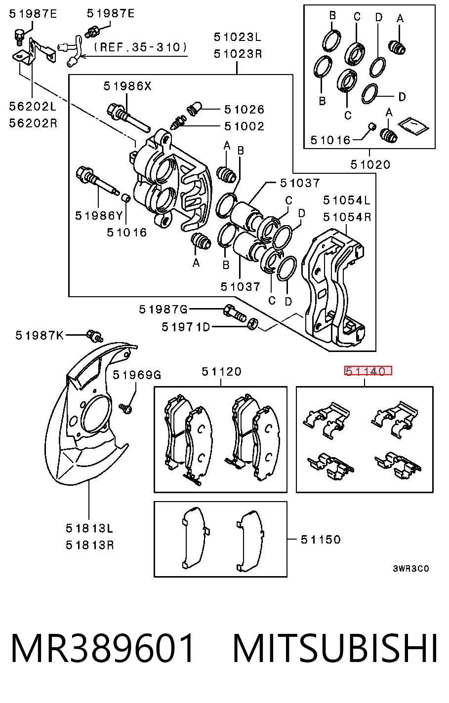 MR389601 Mitsubishi