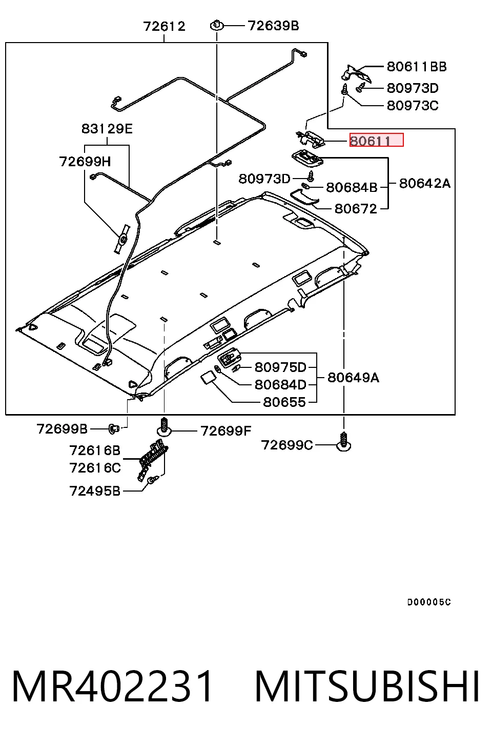 MR402231 Mitsubishi