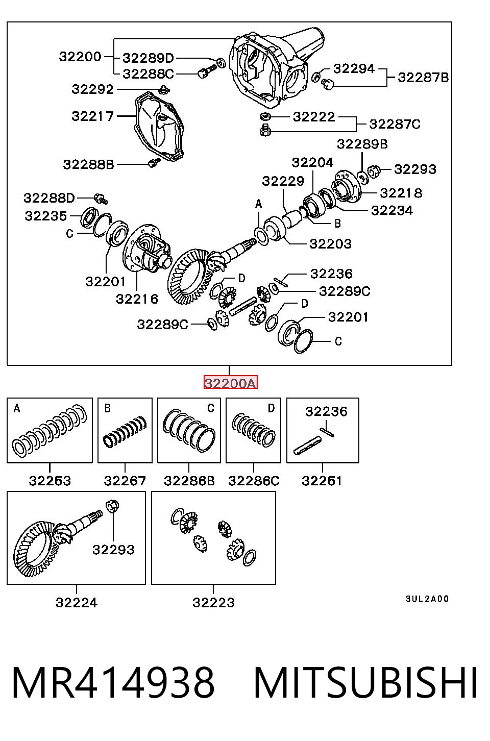 MR414938 Mitsubishi