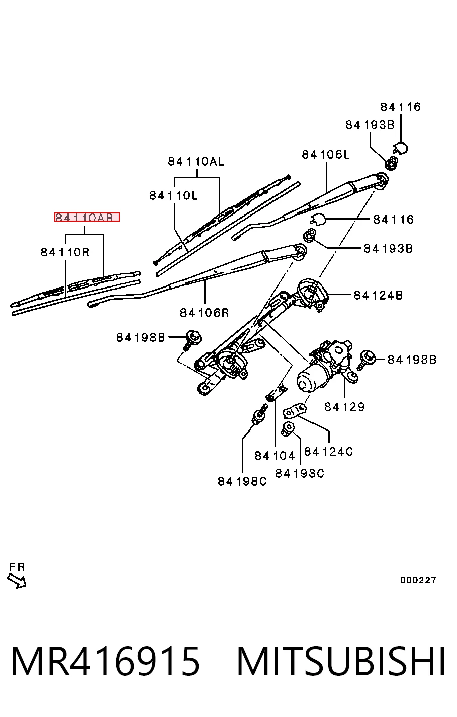 Escobilla del limpiaparabrisas trasero Suzuki Swift II sedán (AH, AJ) (1989 - 2001) precio, desde 5,31 EUR