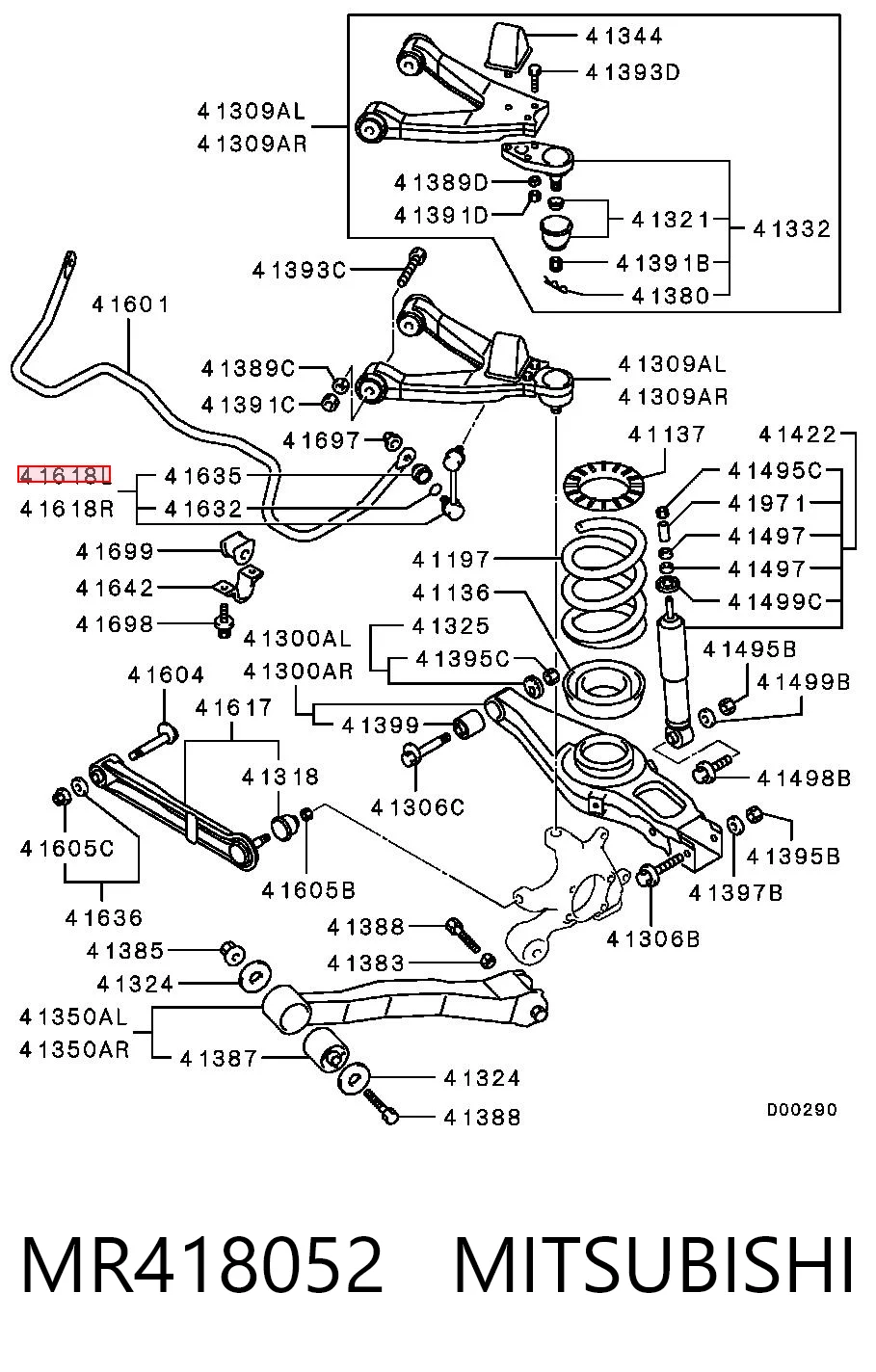 MR418052 Mitsubishi
