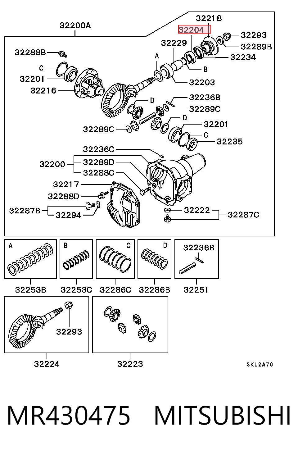 MR430475 Mitsubishi