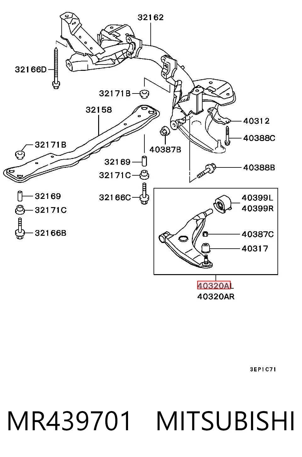 MR439701 Mitsubishi