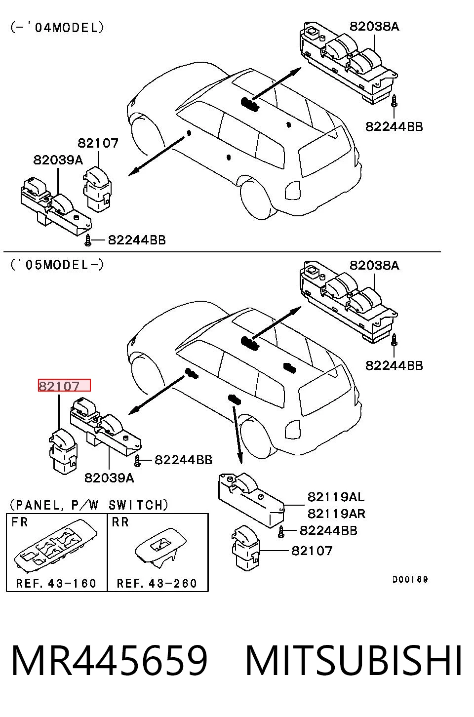 MR445659 Mitsubishi