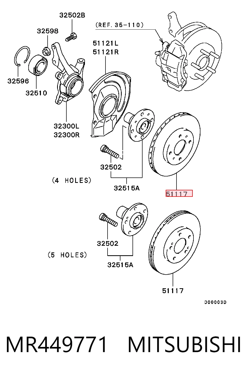MR449771 Mitsubishi