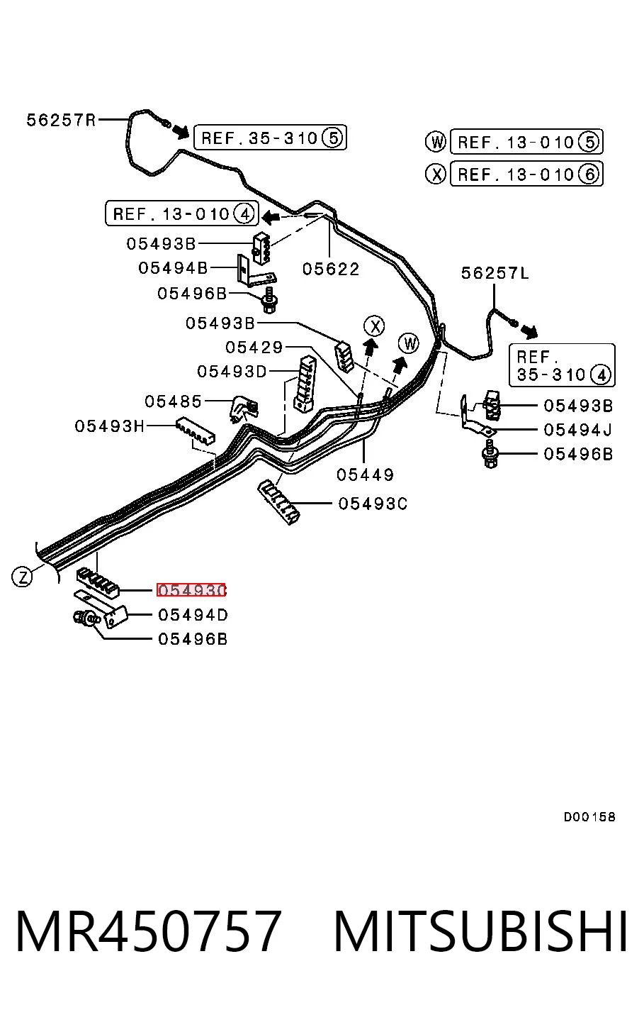 MR450757 Mitsubishi