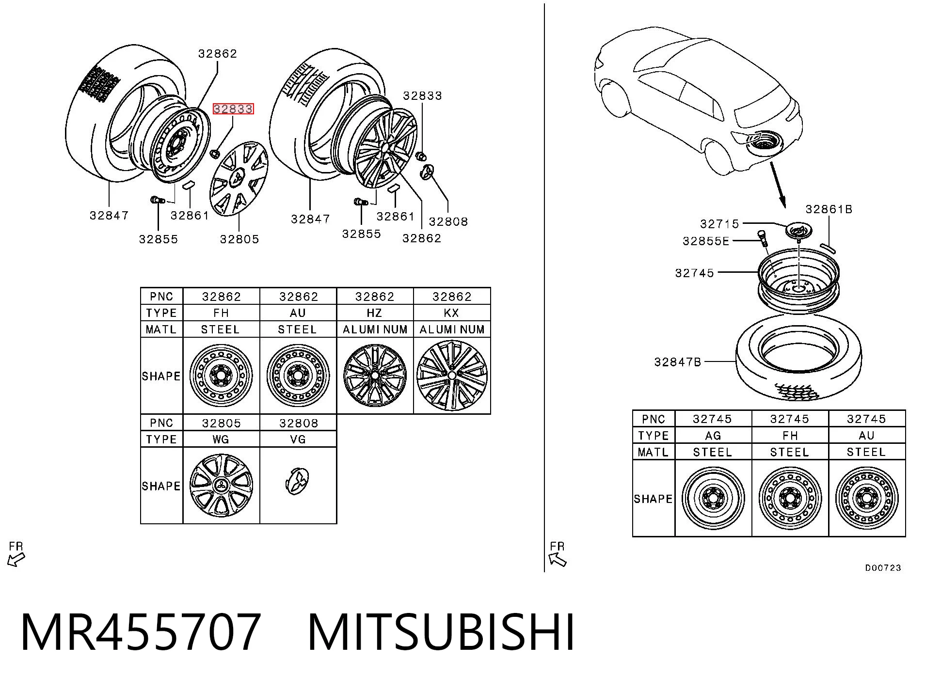 Perno de rueda para Toyota Corolla  E18