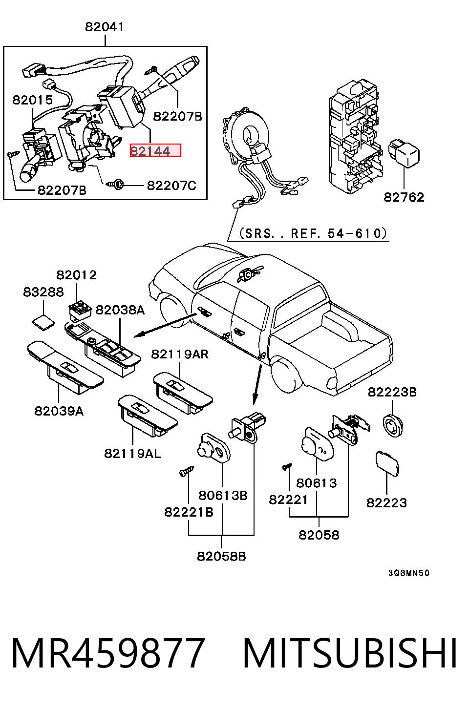MR459877 Mitsubishi