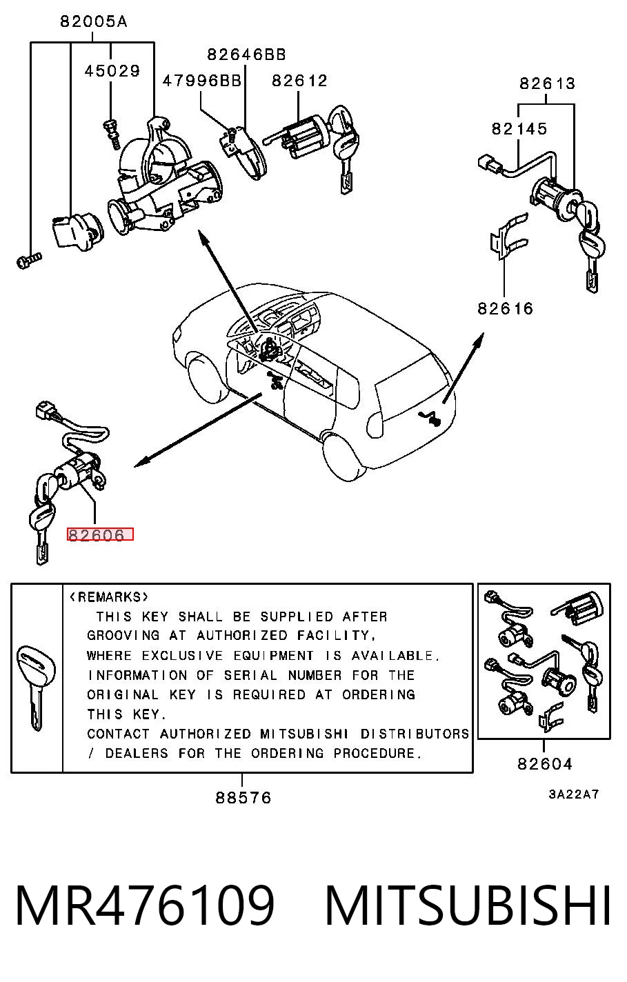 MR476109 Mitsubishi