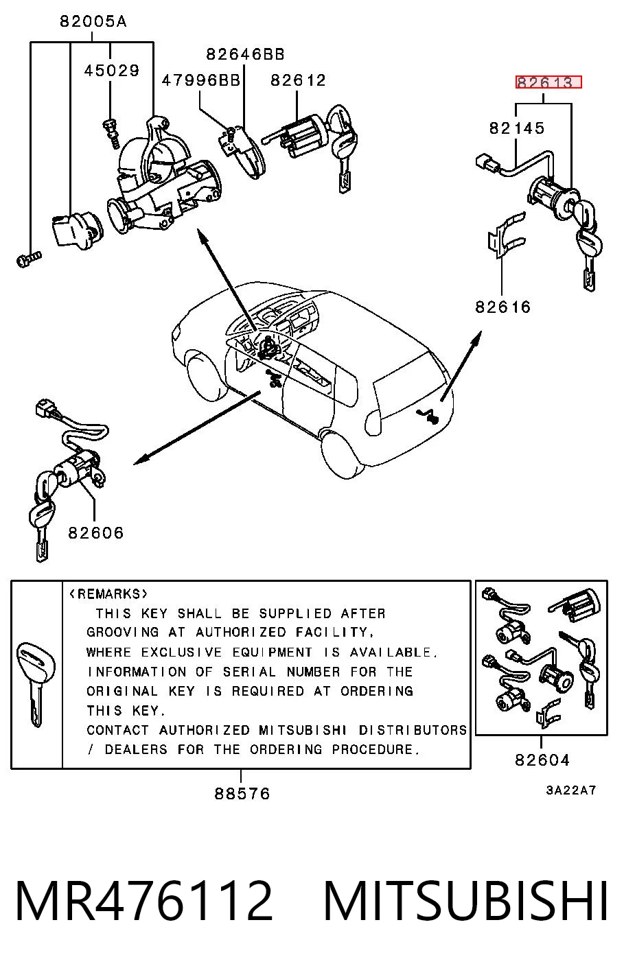 MR476112 Mitsubishi