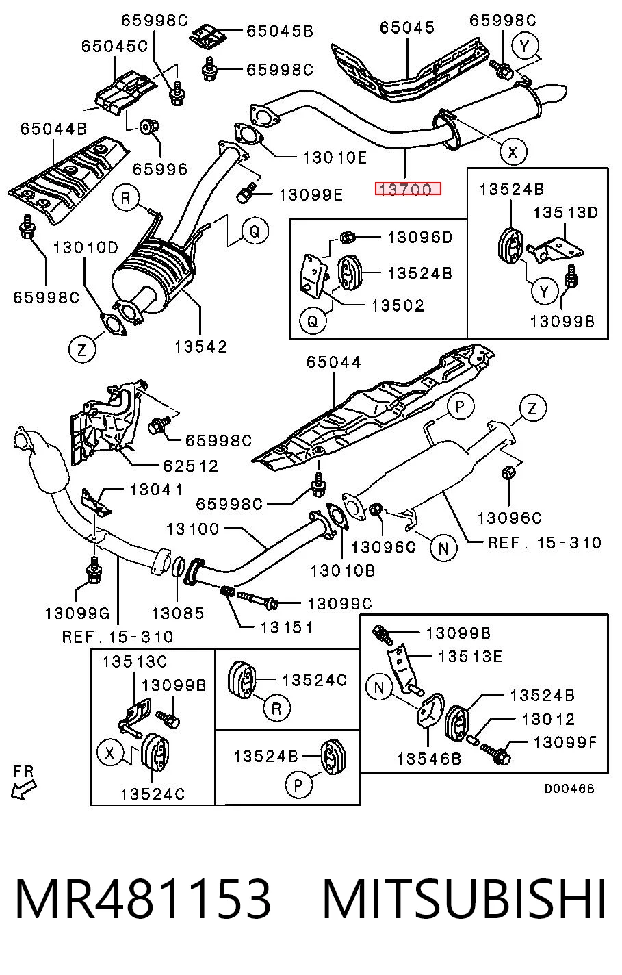 Comprar Silencioso trasero Pajero IV V90
