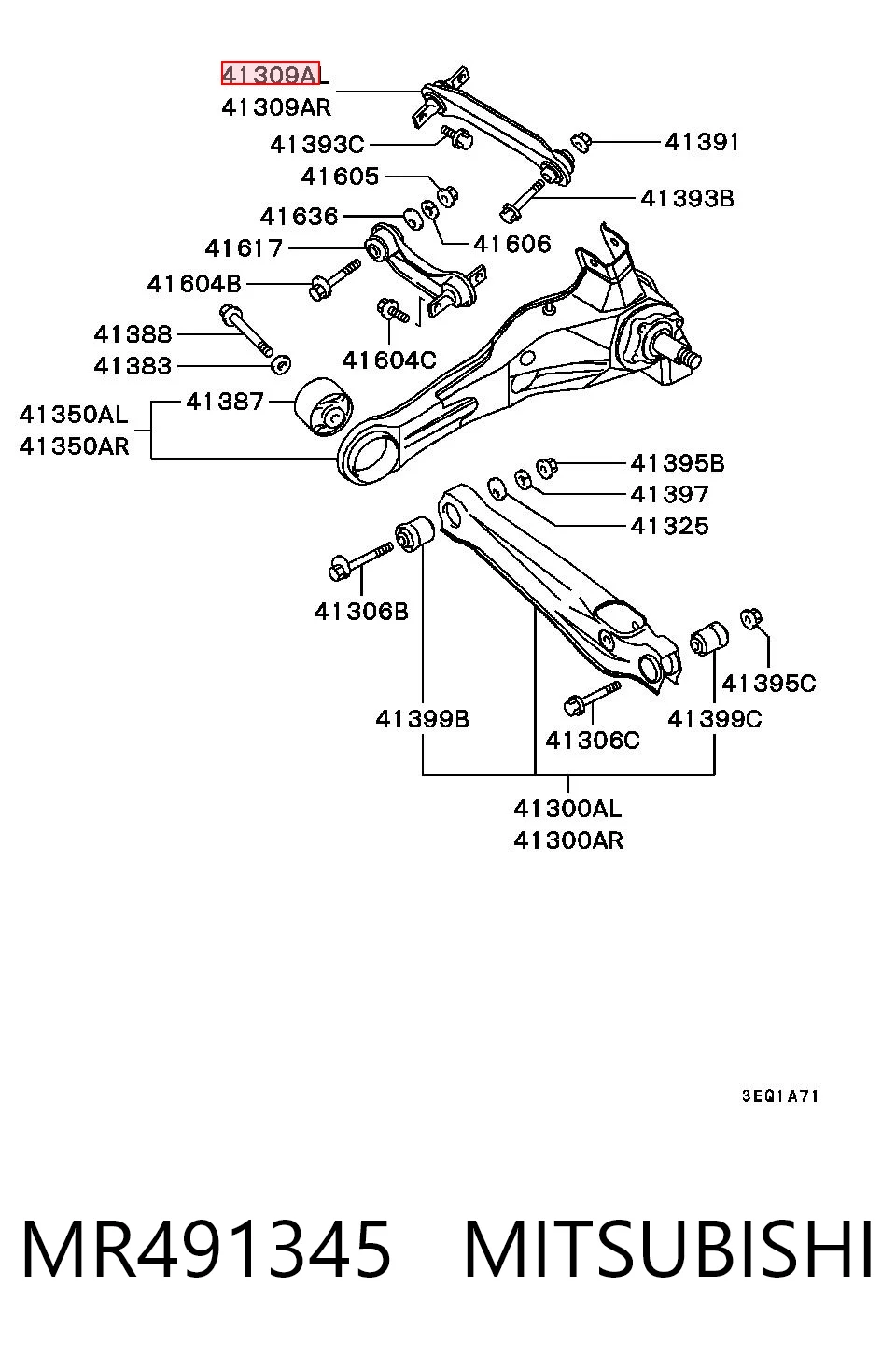 MR491345 Mitsubishi