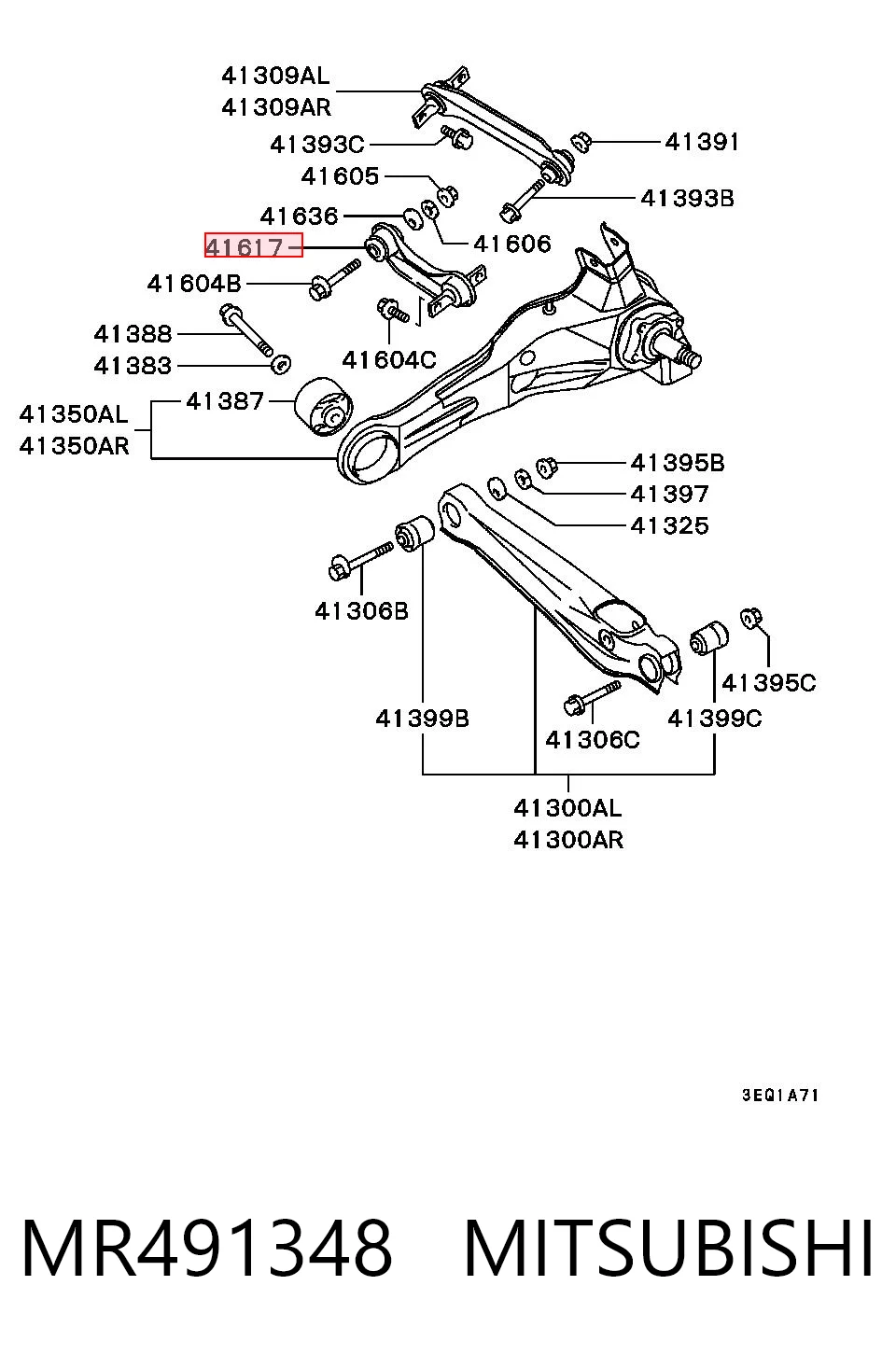 MR491348 Mitsubishi