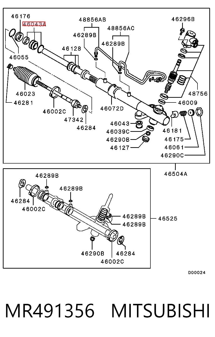 MR491356 Mitsubishi