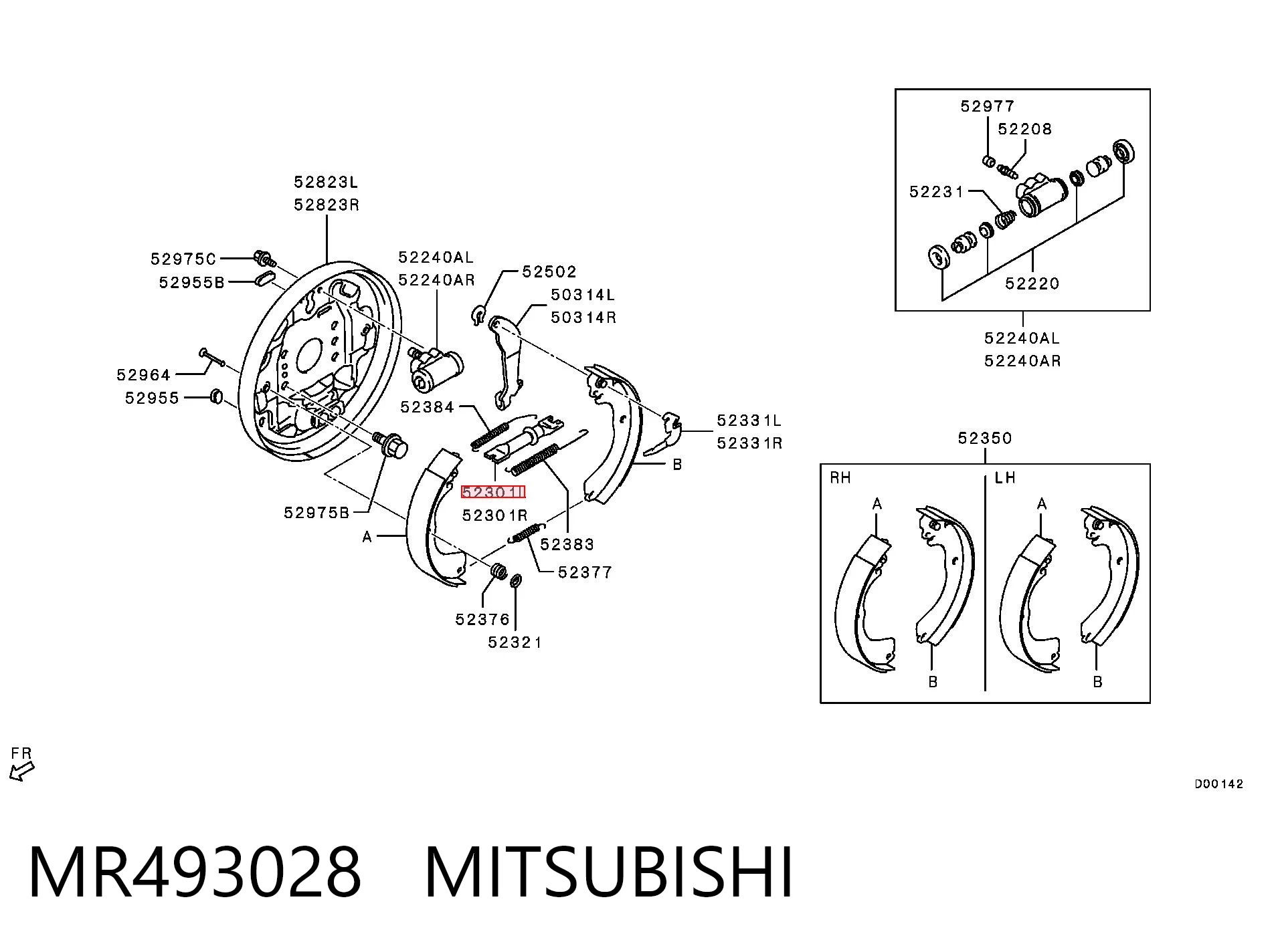 MR493028 Mitsubishi