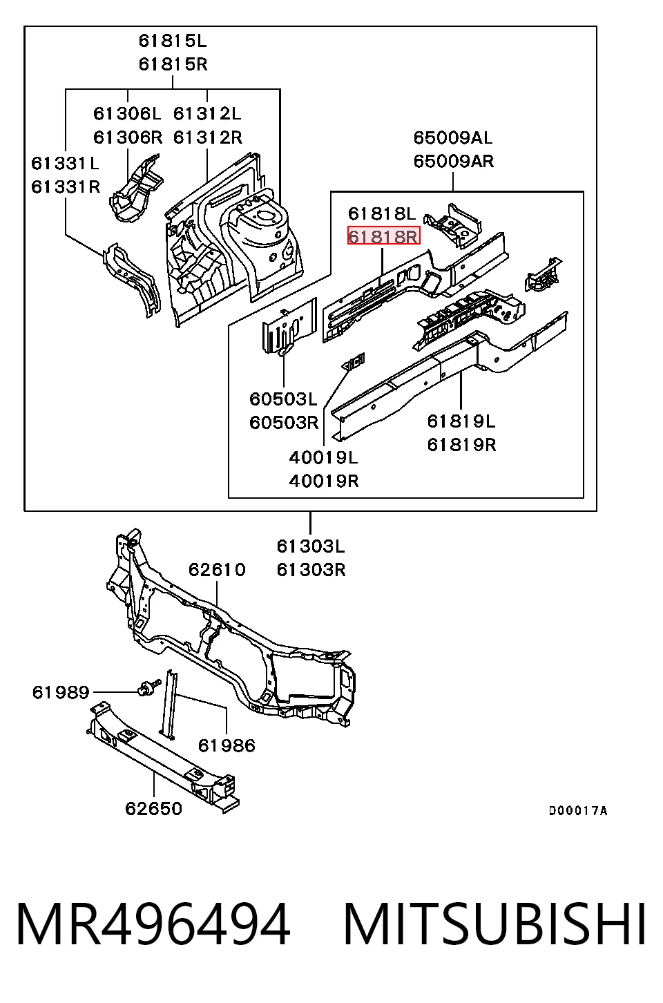 MR496494 Mitsubishi