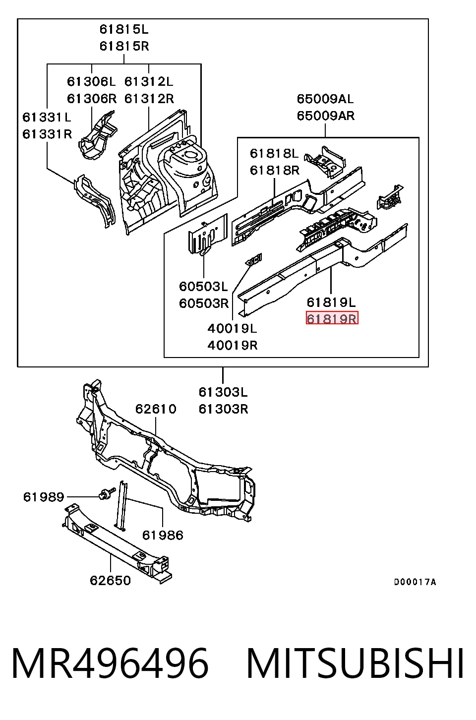 MR496496 Mitsubishi