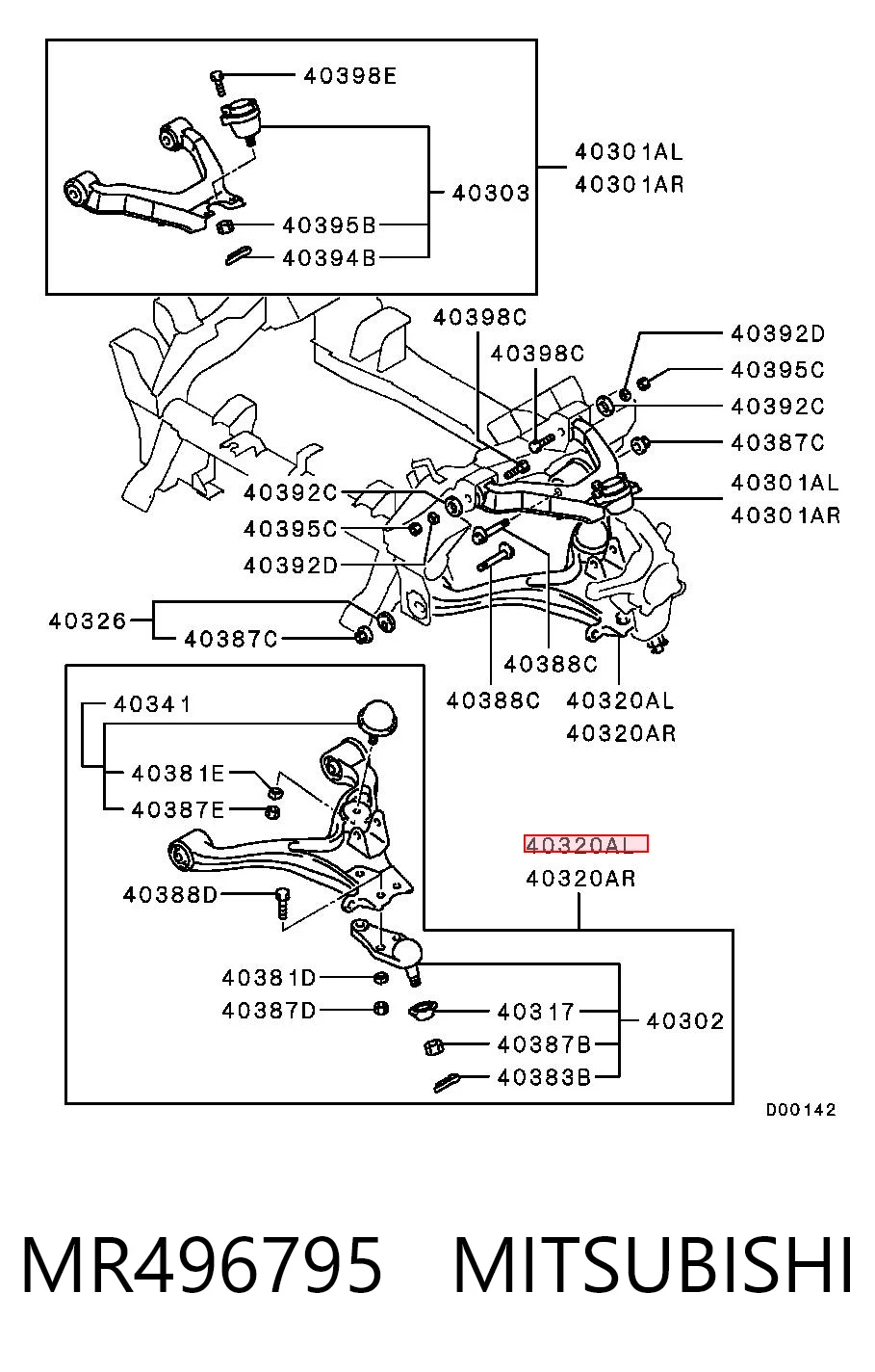 MR496795 Mitsubishi