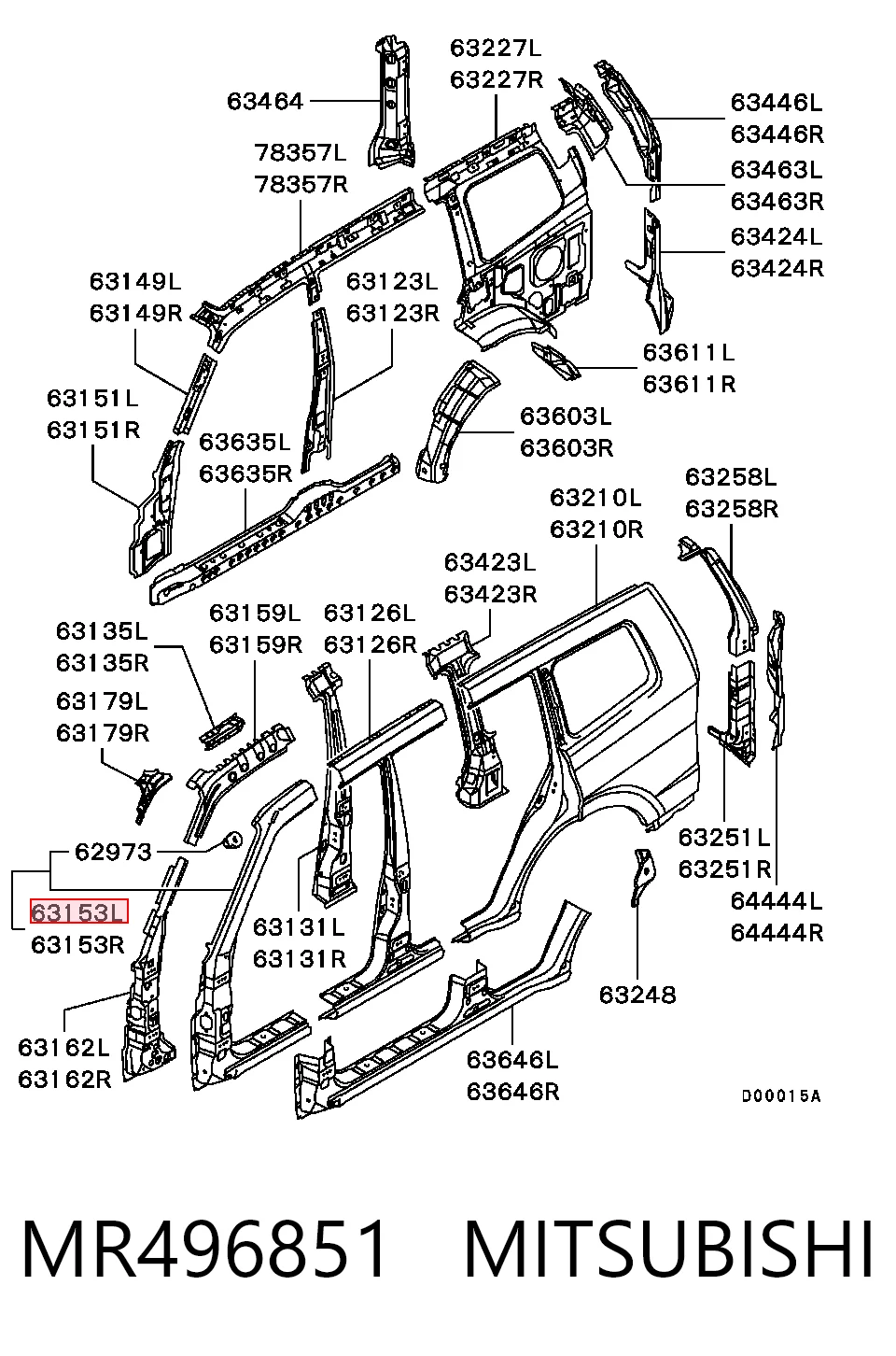 MR496851 Mitsubishi