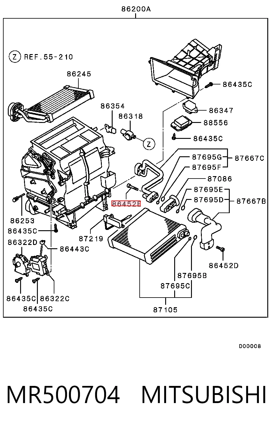MR500704 Mitsubishi
