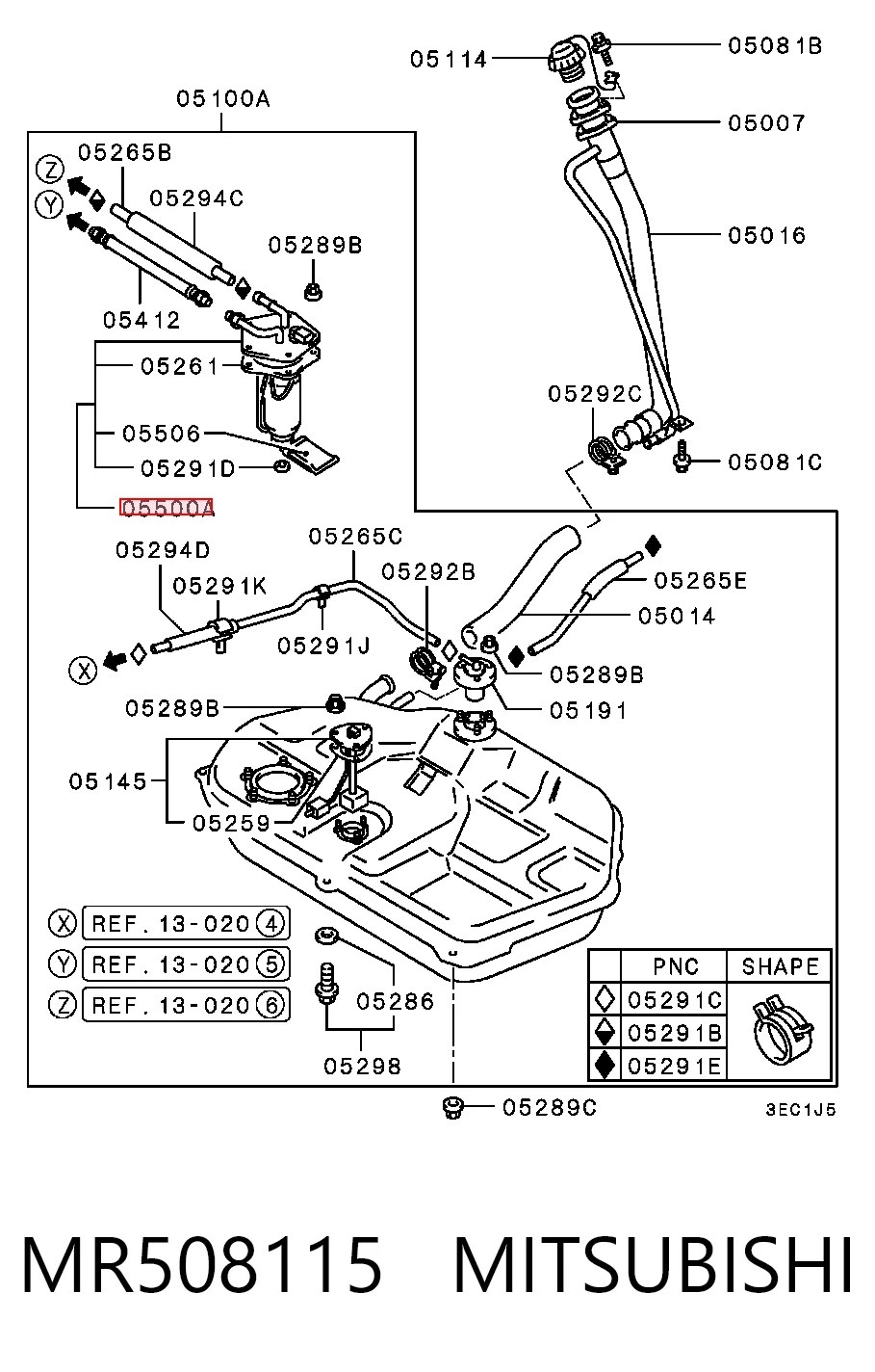 MR508115 Mitsubishi