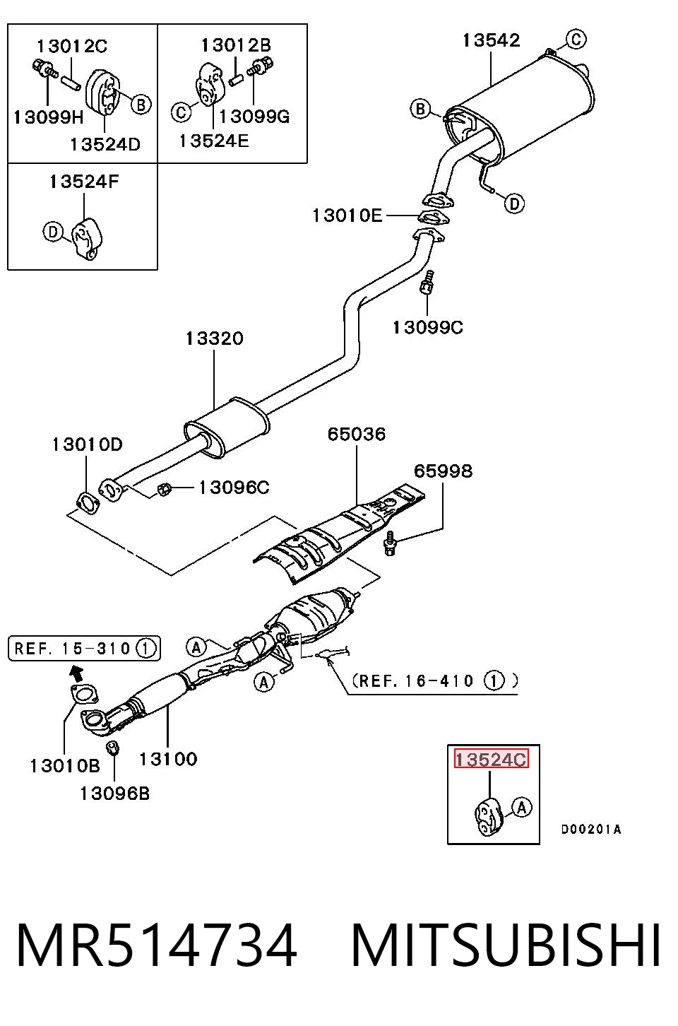 MR514734 Mitsubishi