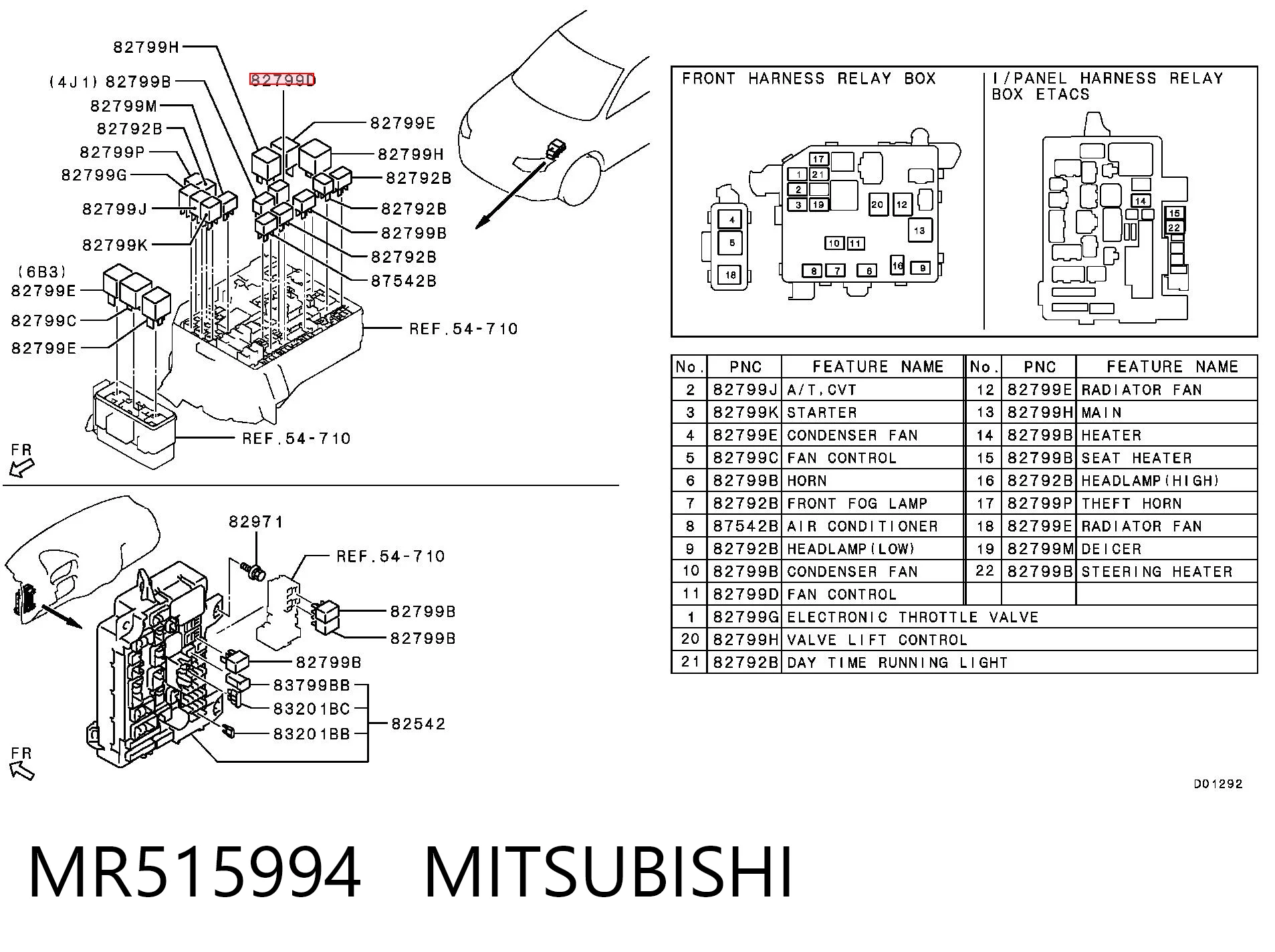 MR515994 Mitsubishi 