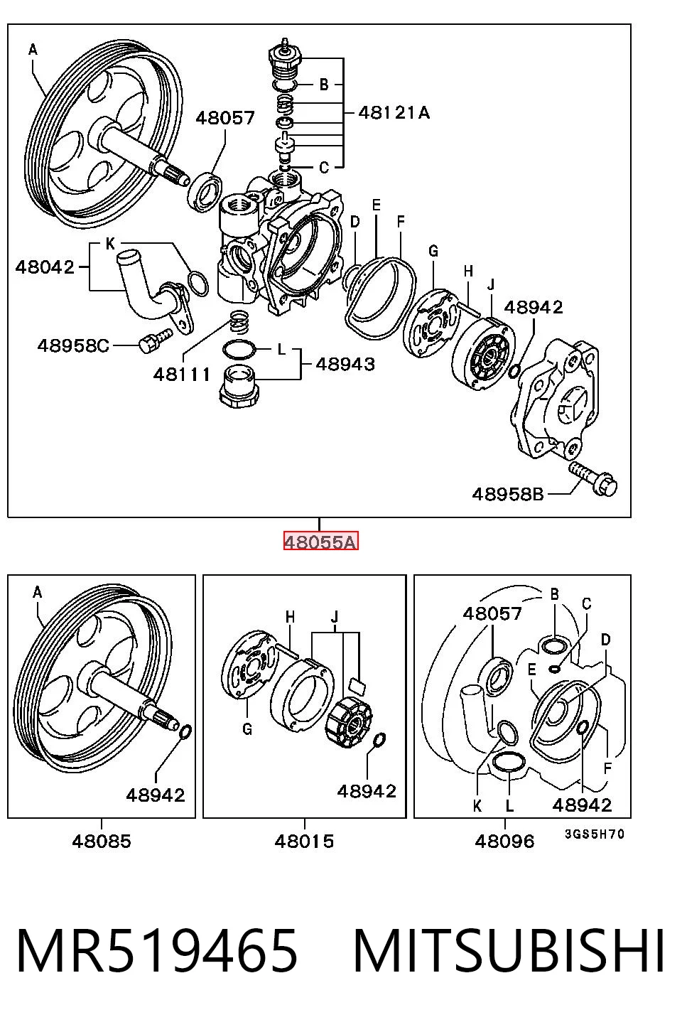 MR519465 Mitsubishi