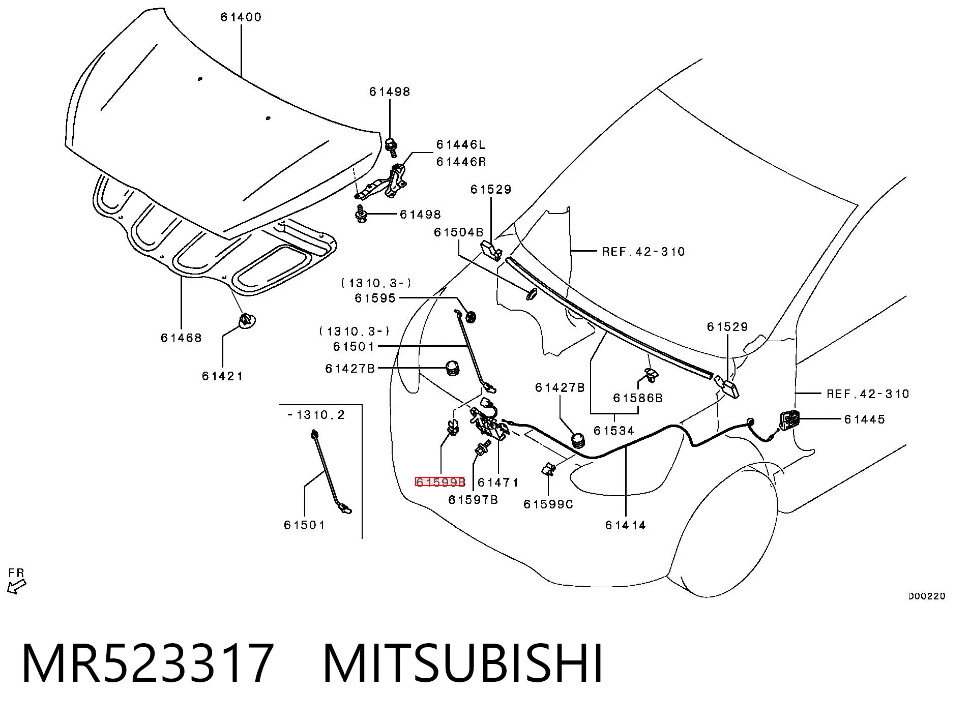 MR523317 Mitsubishi
